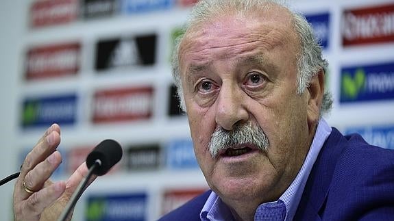 Vicente del Bosque, seleccionador español. 