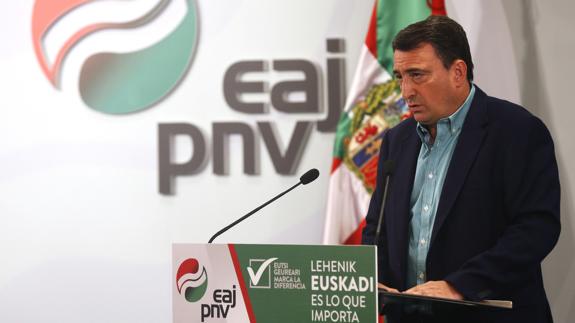 Aitor Esteban, portavoz del PNV en el Congreso.