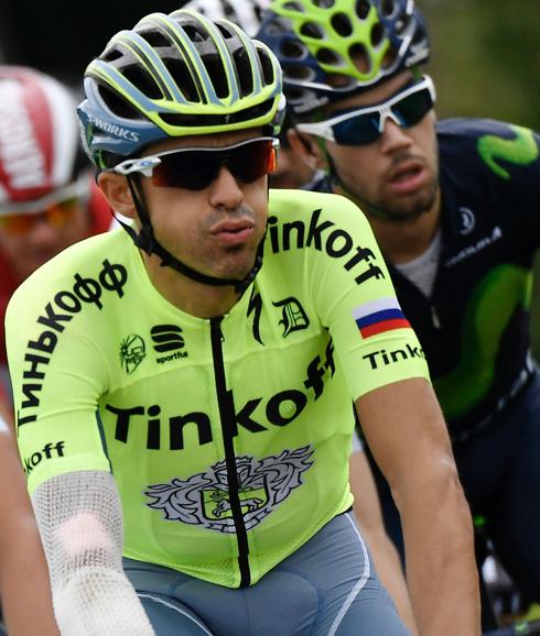 Alberto Contador, en el pasado Tour.