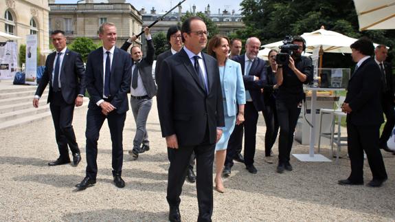 El presidente francés, François Hollande.