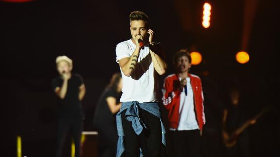 Liam Payne en una actuación de One Direction.