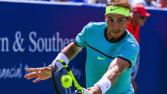 Rafael Nadal, durante un partido. 