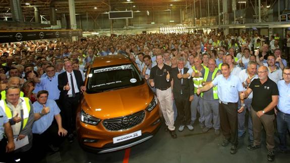 Figueruelas empieza a fabricar el Opel Mokka X