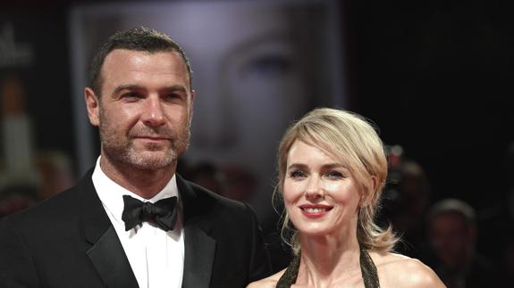 Liev Schreiber y Naomi Watts.