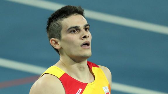 Bruno Hortelano, en los Juegos de Río. 