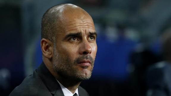 Pep Guardiola, técnico del Manchester City. 