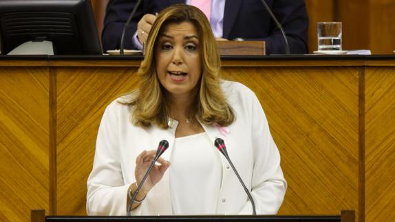 La presidenta andaluza, Susana Díaz.