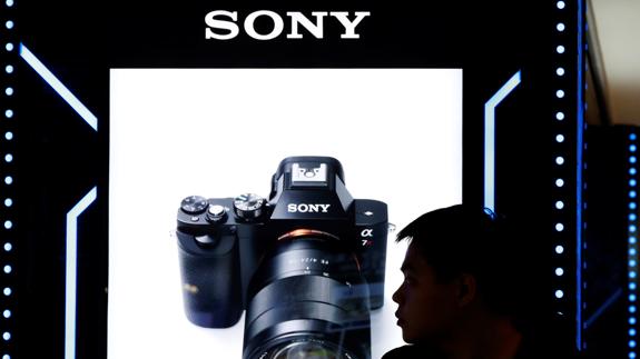 Una cámara de Sony.