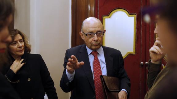 El ministro de Hacienda, Cristóbal Montoro.