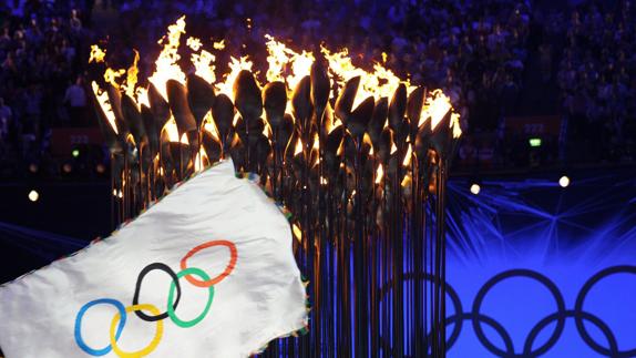 Una imagen de la clausura de los Juegos Olímpicos de Río. 