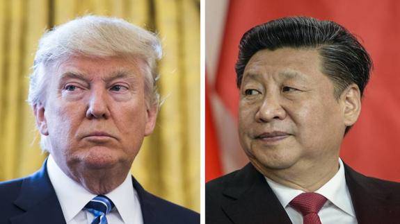 Donald Trump y Xi Jinping.