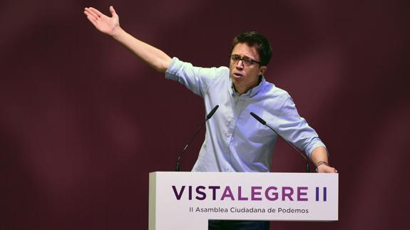 El secretario político de Podemos, Íñigo Errejón.