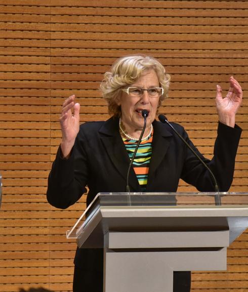 Manuela Carmena, alcaldesa de Madrid. 