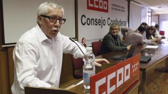 El secretario general de CCOO, Ignacio Fernández Toxo.