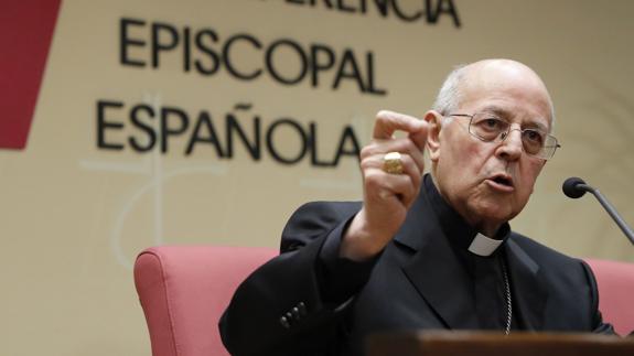 El presidente de la Conferencia Episcopal (CEE) y Arzobispo de Valladolid, Ricardo Blázquez.