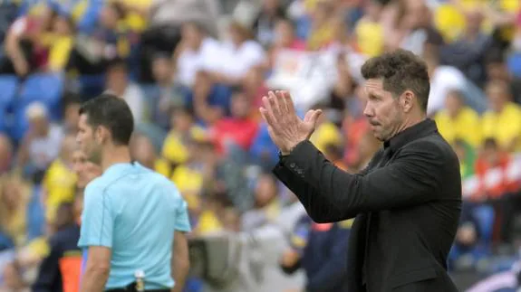 Simeone, ante Las Palmas. 