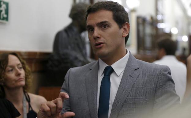 El presidente de Ciudadanos, Albert Rivera.