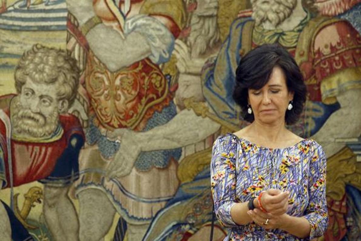 Ana Botín, presidenta del Santander.