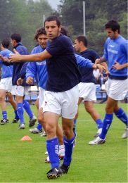 PREPARACIÓN. Uno de los entrenamientos del Oviedo. / J. D.