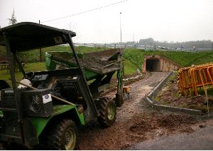 Feve inicia la senda peatonal entre el Pevidal y el casco urbano de Candás