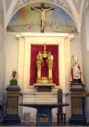 CAPILLA DE LAS ÁNIMAS. Albergará la reliquia del santo. / J. DÍAZ