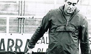 Bartelmi con Zapata en un entrenamiento específico en 1989. / L.V. A.