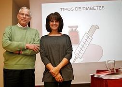 Cristina Sánchez Ramos, junto a Gonzalo Mieres. ::                             PALOMA UCHA