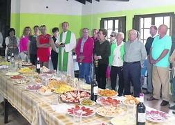 Un momento de la inauguración del albergue. ::                             SUSANA SAN MARTÍN