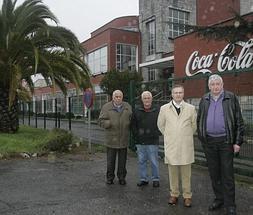 José Manuel Naredo, José Luis González, José Manuel Marrón y Miguel Ángel Moreno. ::                             LUIS SEVILLA