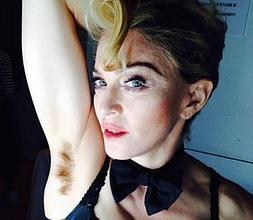 Madonna, con pelos y a lo loco