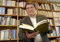 Ramón de Andrés, en Oviedo. ::                             JESÚS DÍAZ