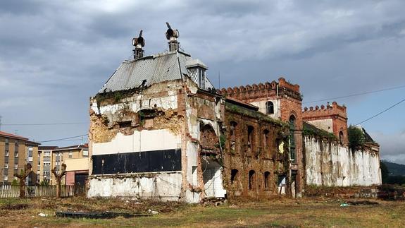 El edificio de la antigua fábrica de cerveza.