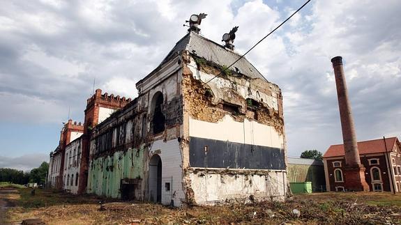El edifciio del Águila Negra se encuentra en ruinas.