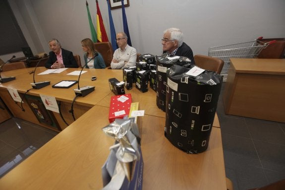 La alcaldesa presidió la entrega de premios. 