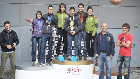 La prueba se disputó en la Plaza Mayor de Gijón. 