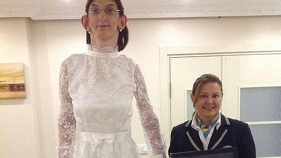 Rumeysa Gelgi, la adolescente más alta del mundo