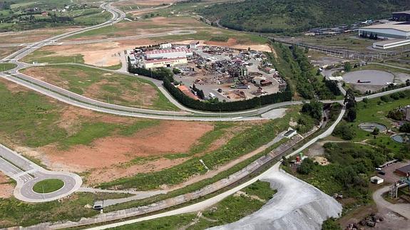 Vista aérea de la ZALIA. 