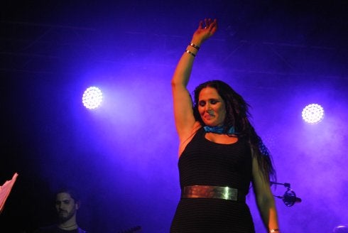 Rosa López, en Naves. 