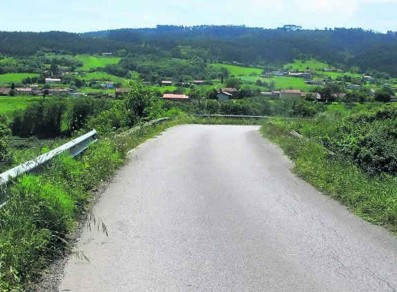 Uno de los tramos de la carretera CE-5 que será mejorado. 