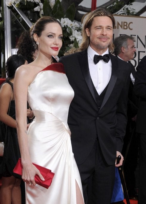 la feliz y guapa pareja. 