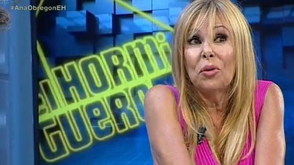 Ana Obregón, en 'El Hormiguero' de Antena 3. 