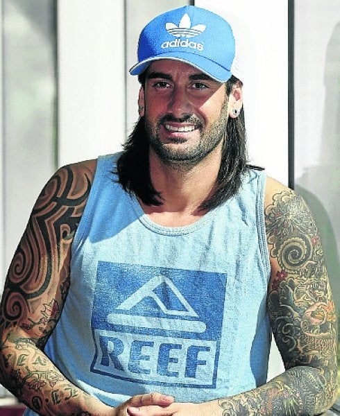 El cantante asturiano. 