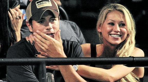 Enrique  y Anna Kournikova se conocieron hace más de 12 años. 