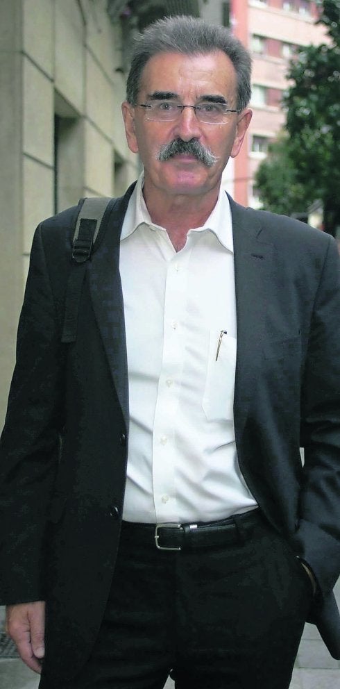 José Vía, de USO, esta semana en Gijón. 