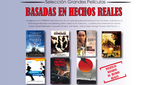 Selección grandes películas basadas en hechos reales