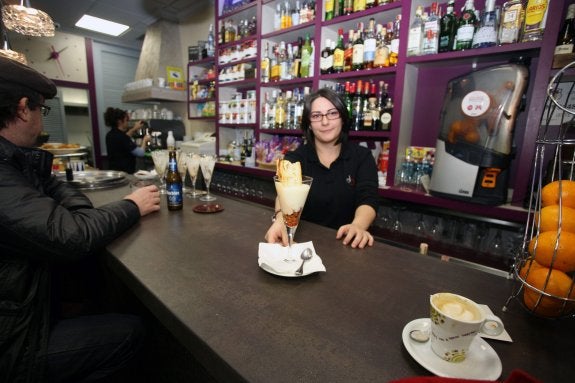 'Fantasía española', el pincho del bar El Sitio. :: J. M. PARDO