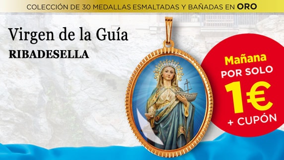 Colección de 30 medallas Vírgenes de Asturias