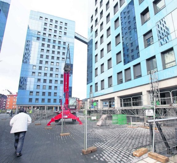 17 paneles de las torres presentaron problemas. 