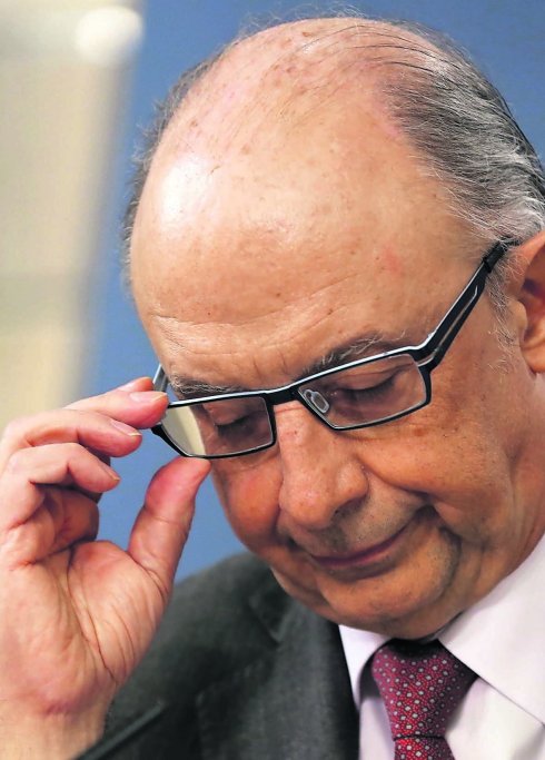 El ministro de Hacienda y Administraciones Públicas, Cristóbal Montoro. 