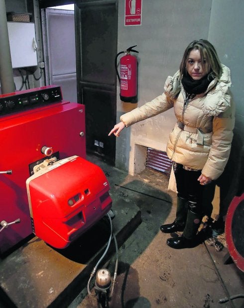 Sin calefacción en el Iglesias Prada